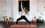High lunges stretch the tight hamstring muscles. (Image via Unsplash/Zen Bear Yoga)